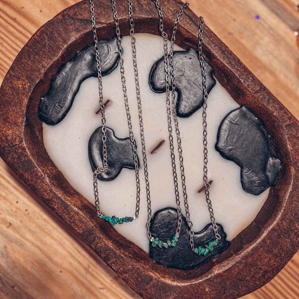 Turquoise Stone choker